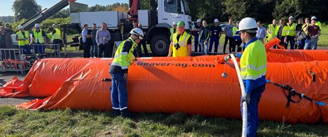 Beaver-System für Hochwasserschutz Beaver-System für Hochwasserschutz