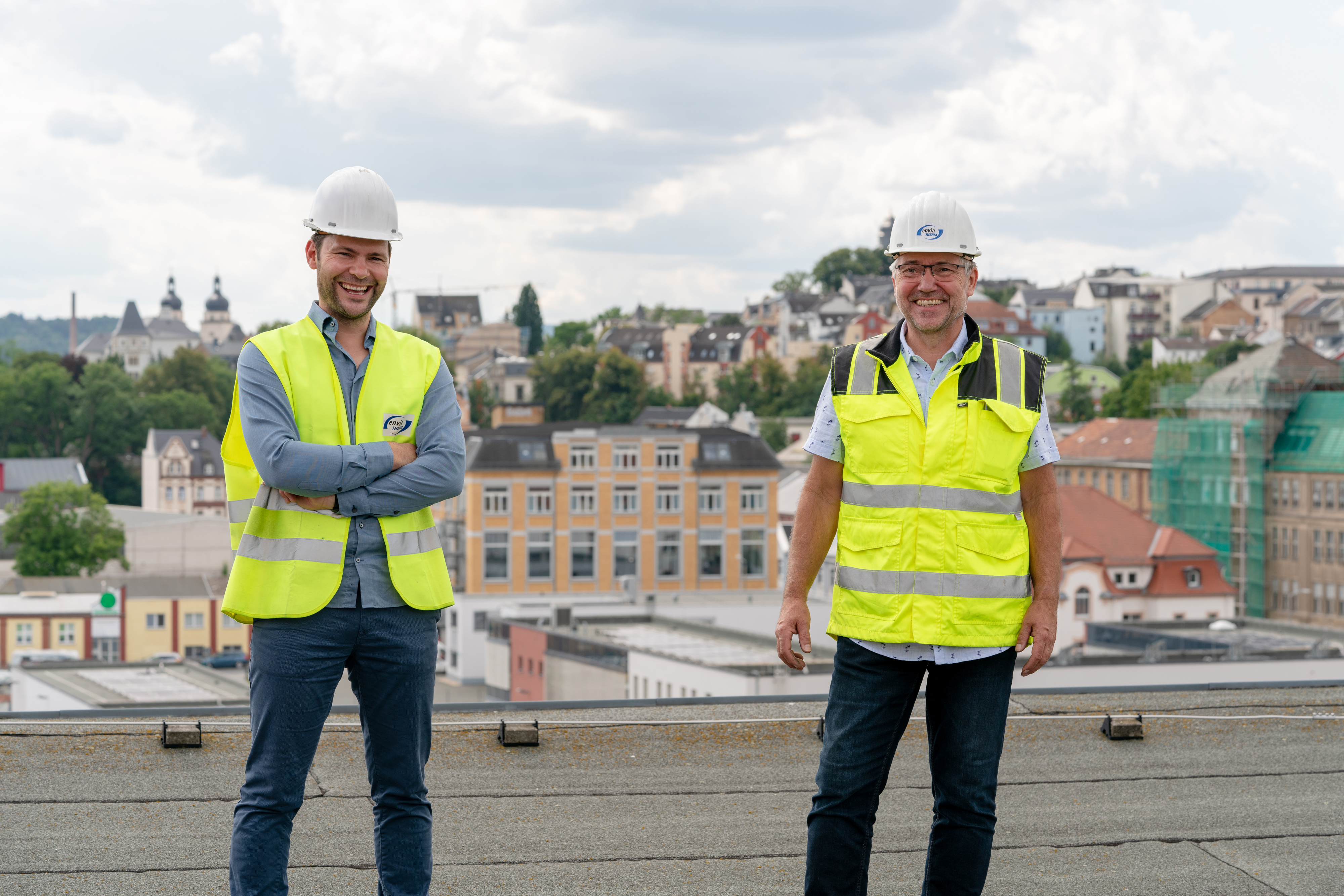 enviaTHERM, Florian Klanert und Henry Jürgensen