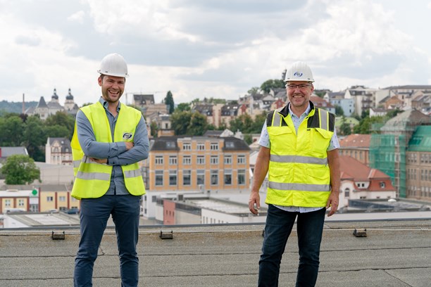 enviaTHERM, Florian Klanert und Henry Jürgensen enviaTHERM, Florian Klanert und Henry Jürgensen