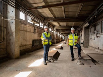 Florian Klanert und Henry Jürgensen von enviaTHERM Florian Klanert und Henry Jürgensen von enviaTHERM
