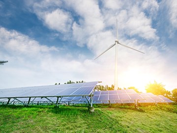 Redispatch - Solaranlage und Windrad Redispatch - Solaranlage und Windrad