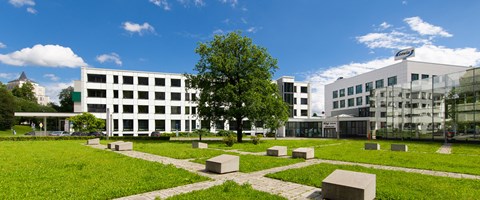 Außenansicht des enviaM-Hauptsitzes in Chemnitz Außenansicht des enviaM-Hauptsitzes in Chemnitz