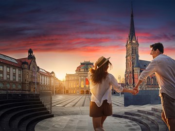 Chemnitz 2025, Theaterplatz Chemnitz 2025, Theaterplatz