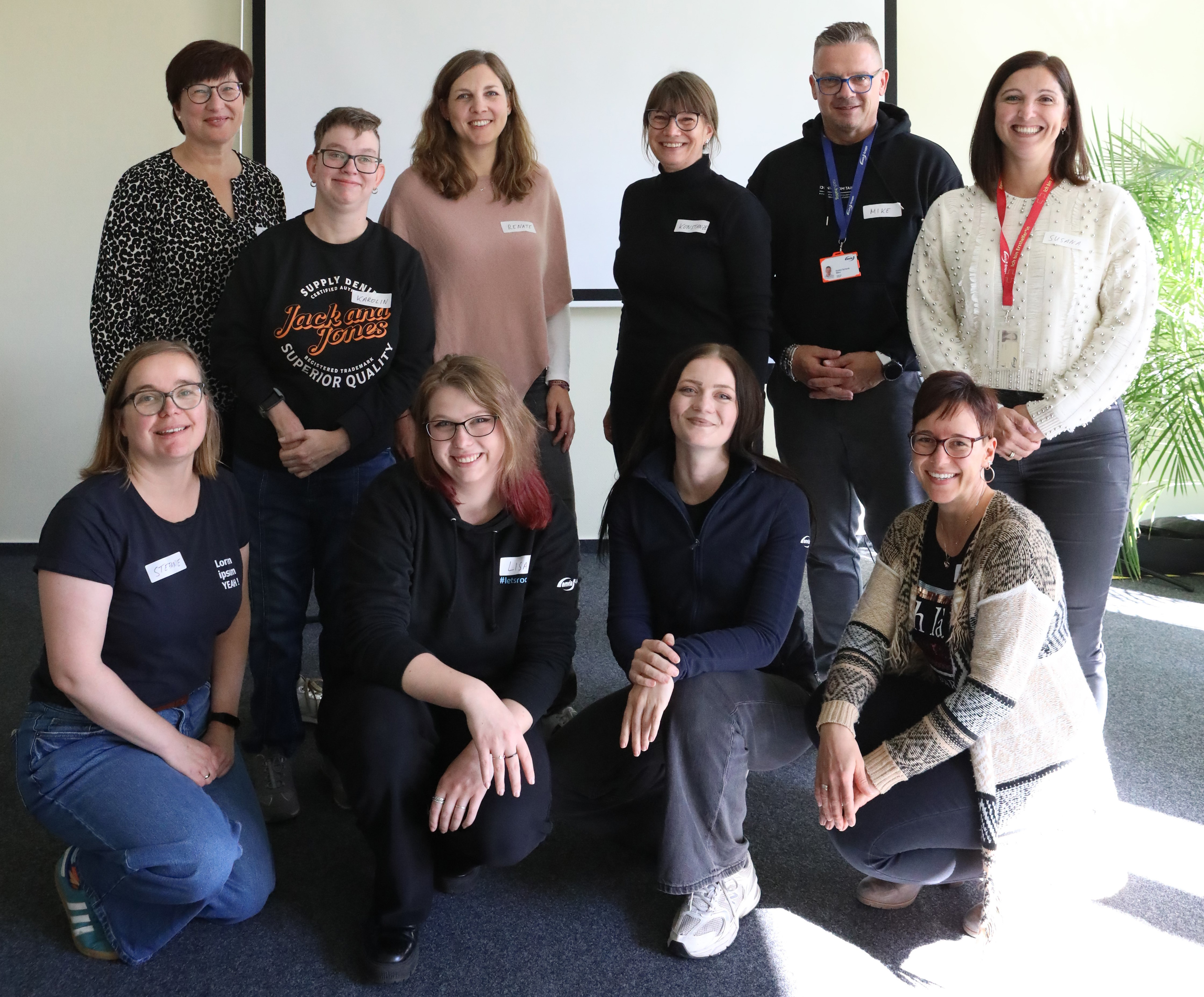 Diversity Circle der enviaM-Gruppe, Gruppenbild mit 10 Personen