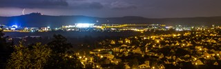 Gewitter über einer Stadt Gewitter über einer Stadt