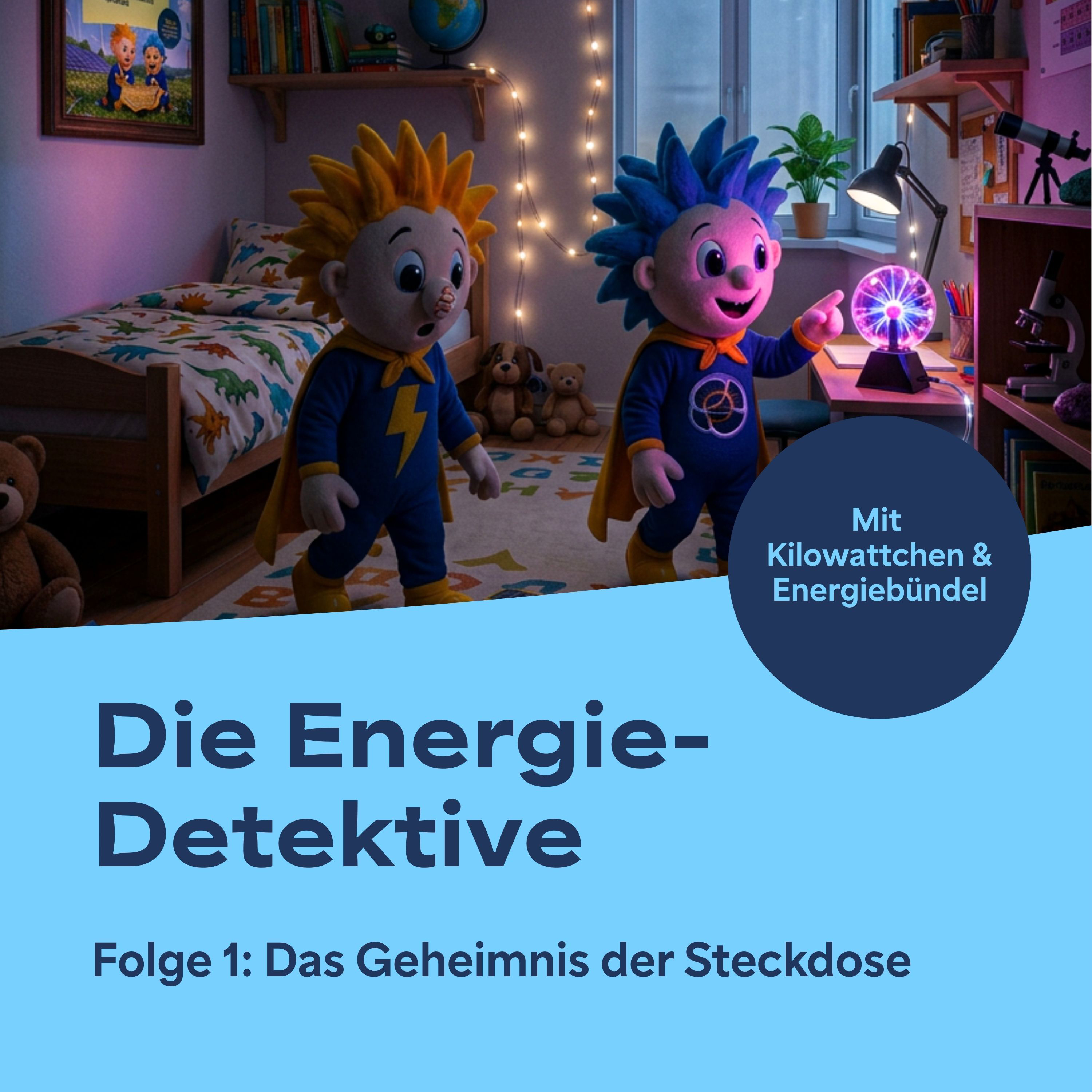 Cover Kilowattchen-Hörbuch, Folge 1, Das Geheimnis der Steckdose