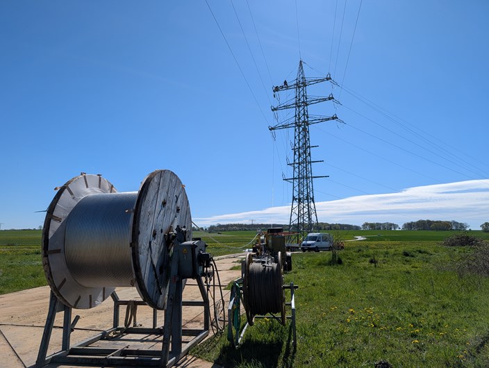 110-kV-Freileitung Eula–Oberelsdorf 110-kV-Freileitung Eula–Oberelsdorf