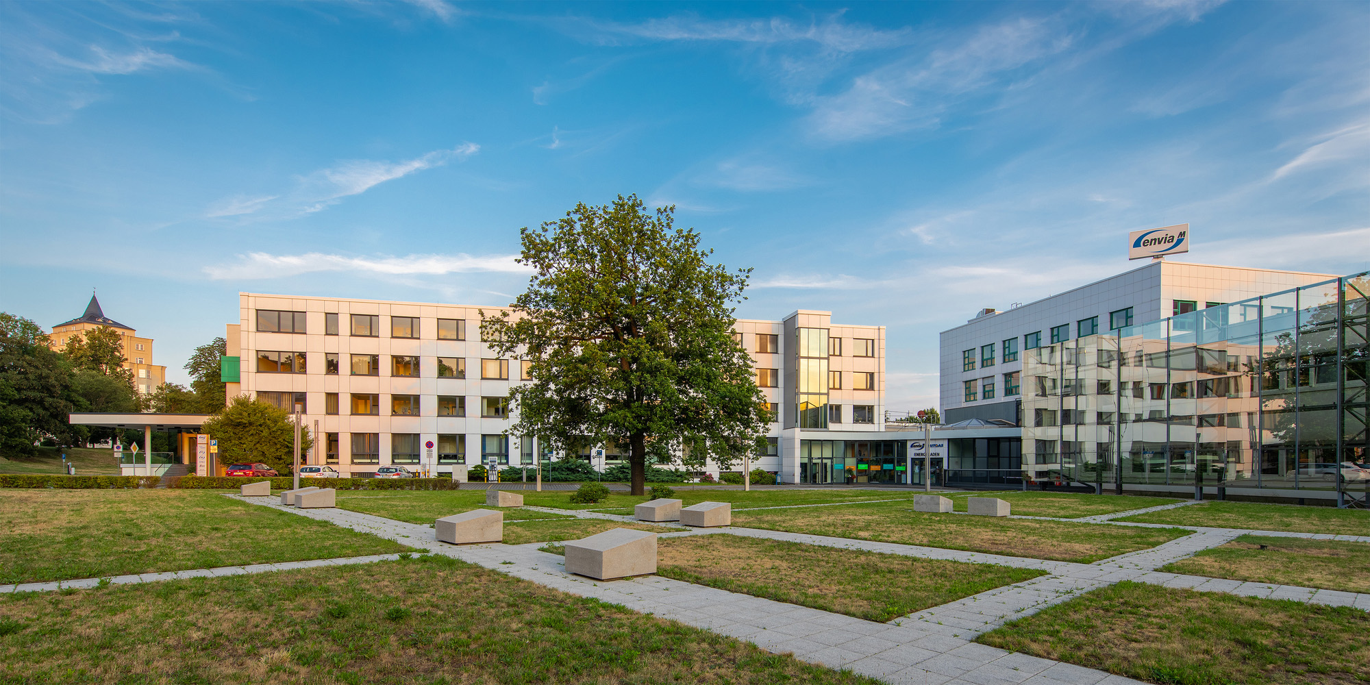 Standort der enviaM-Gruppe in Chemnitz