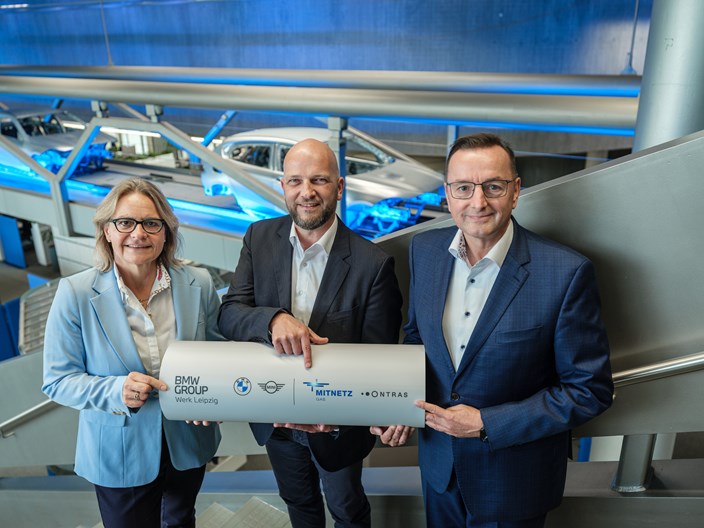 MITNETZ GAS baut Wasserstoff-Anschlussleitung für das BMW Group Werk Leipzig MITNETZ GAS baut Wasserstoff-Anschlussleitung für das BMW Group Werk Leipzig