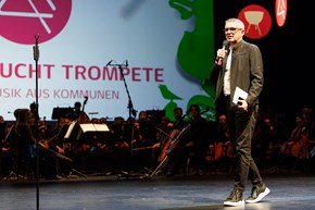 Finale Musik aus Kommunen 2025, Moderation Stephan Lowis Finale Musik aus Kommunen 2025, Moderation Stephan Lowis