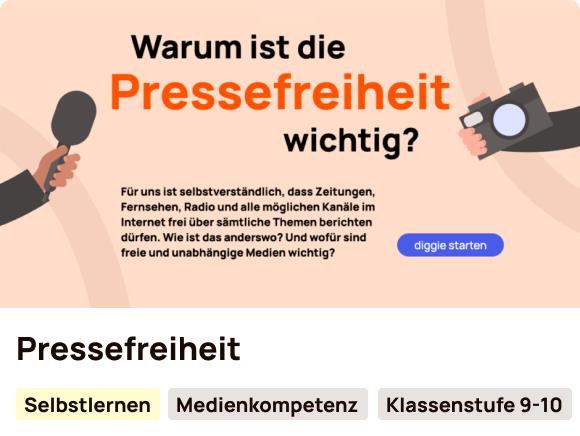 Warum ist die Pressefreiheit wichtig?