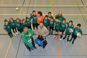 Trikotübergabe Trikotübergabe