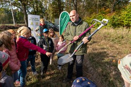 Stiftung Wald für Sachsen, Pflanzaktion 2022 Stiftung Wald für Sachsen, Pflanzaktion 2022