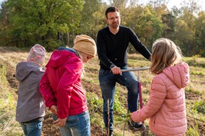 Stiftung Wald für Sachsen, Pflanzaktion 2022 Stiftung Wald für Sachsen, Pflanzaktion 2022