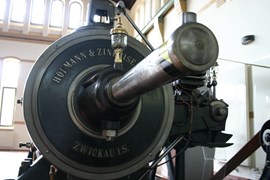 Historische Dampfmaschine Historische Dampfmaschine