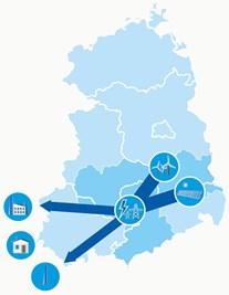 Grafik Ausbau der Erneuerbaren Energien Grafik Ausbau der Erneuerbaren Energien