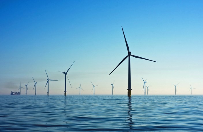Windpark auf See Windpark auf See