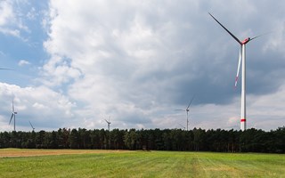 Windräder im Windpark Eichow Windräder im Windpark Eichow